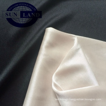 100% polyester 50D shiny knitted lining interlock fabric